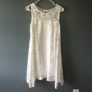 Lace Trapeze Dress